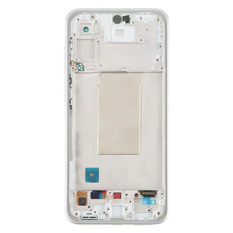 For Samsung Galaxy A36 5G A366 OEM Grade S OLED Screen and Digitizer Assembly + Frame (Without Logo) - Silver
