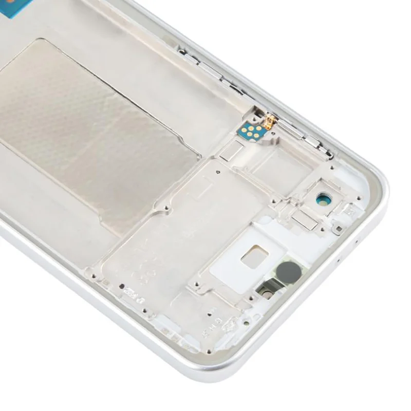 For Samsung Galaxy A36 5G A366 OEM Grade S OLED Screen and Digitizer Assembly + Frame (Without Logo) - Silver