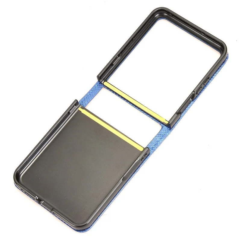Funda para Motorola Razr 60 Ultra 5G / Razr Ultra 2025 5G de Cuero PU con Textura de Diamante y Ranura para Tarjeta - Negro