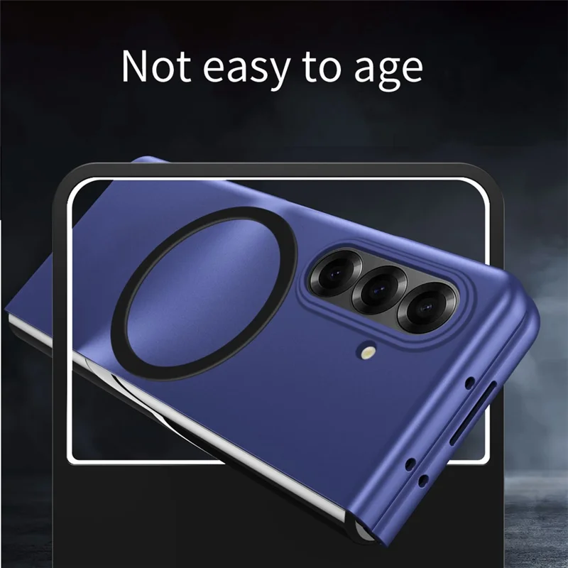Funda para Samsung Galaxy Z Fold7 5G Compatible con MagSafe, Tacto Suave, Rígida de PC, Acabado Mate - Color Zafiro