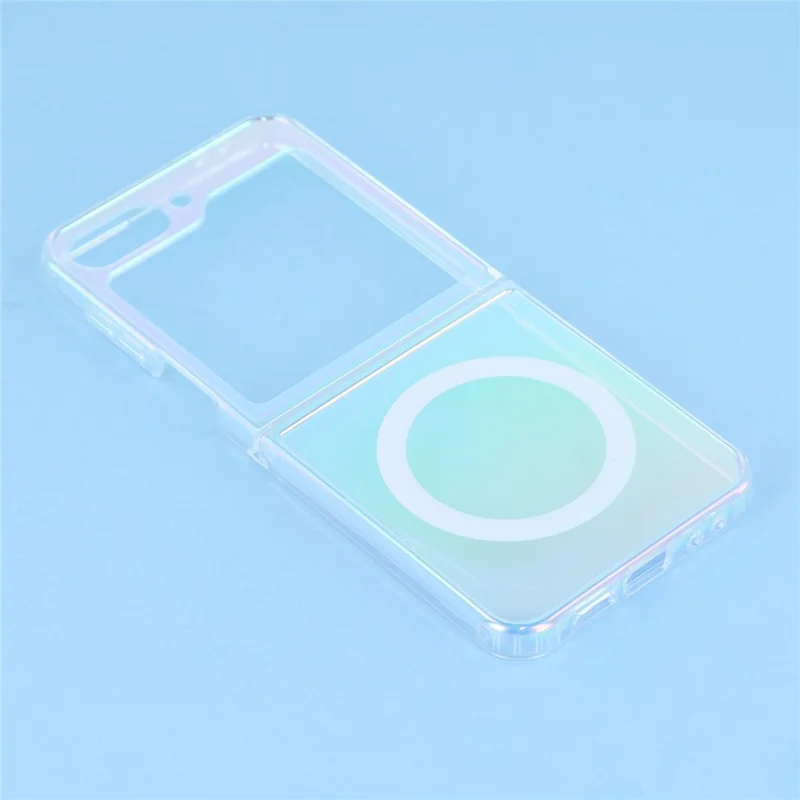 For Samsung Galaxy Z Flip6 5G Case Compatible with MagSafe Acrylic + TPU Gradient Phone Cover