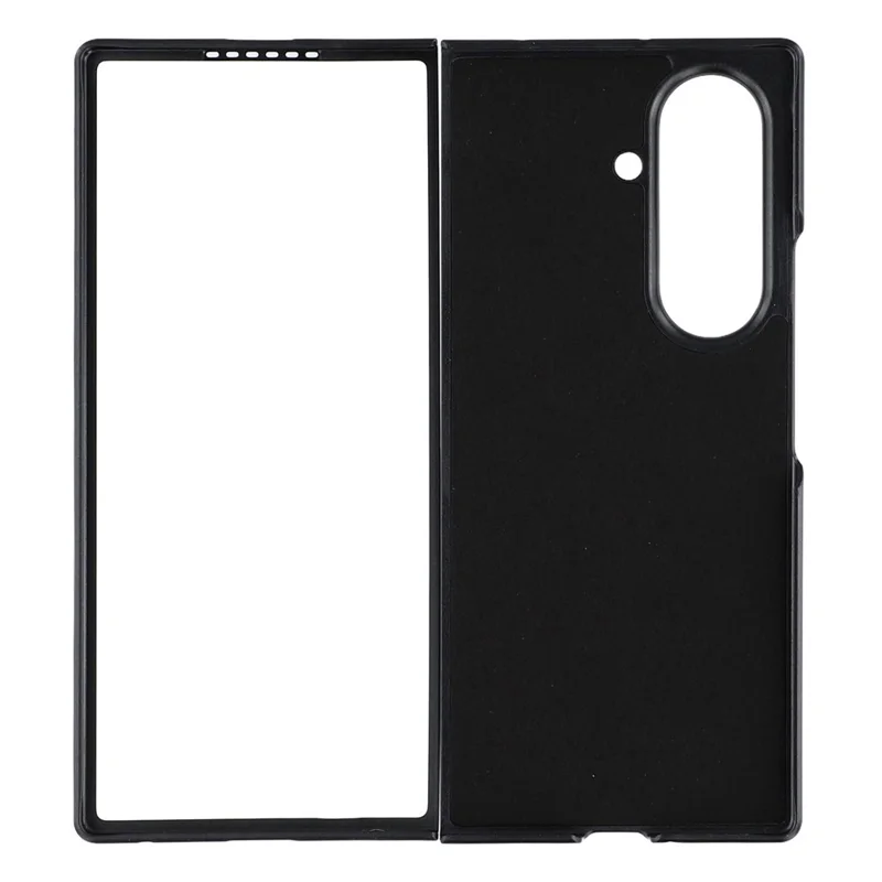 X-LEVEL Bojue-3 Serie Cover per Samsung Galaxy Z Fold7 5G Custodia in Pelle con PC+TPU - Nero