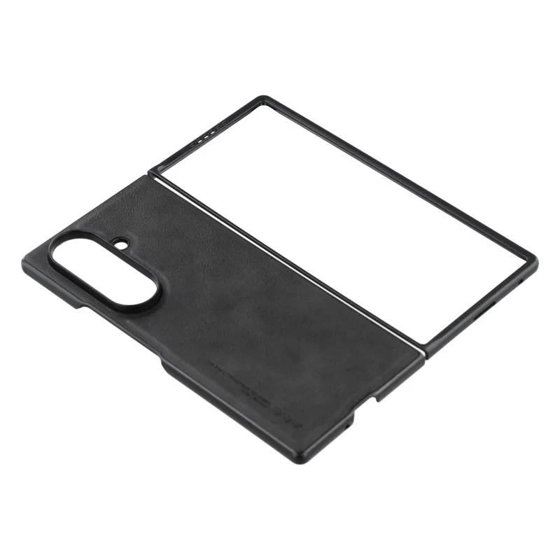 X-LEVEL Bojue-3 Serie Cover per Samsung Galaxy Z Fold7 5G Custodia in Pelle con PC+TPU - Nero