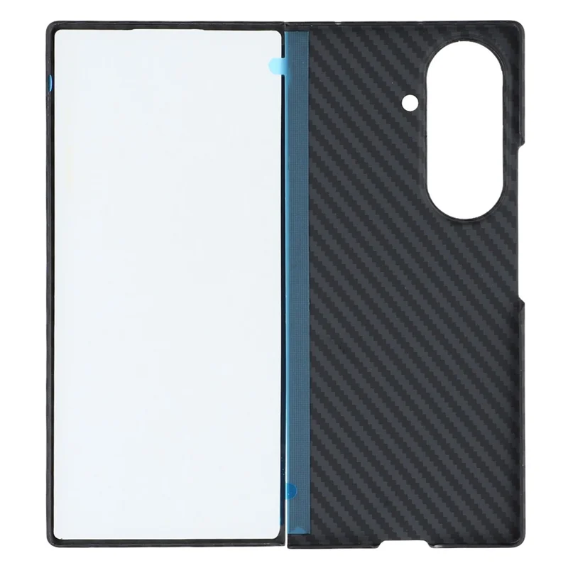 X-LEVEL per Samsung Galaxy Z Fold7 5G Cover in Fibra di Carbonio Texture Hard PC Cover Antiurto