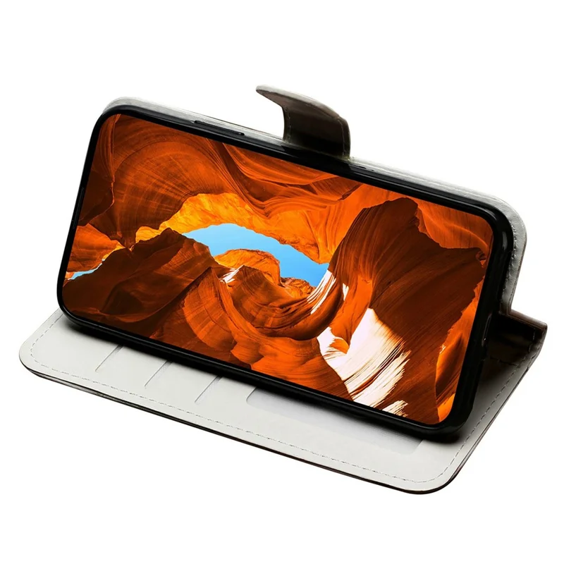 For Honor 400 Lite 5G Case Pattern Leather Wallet Phone Cover with Strap - Blue Owl