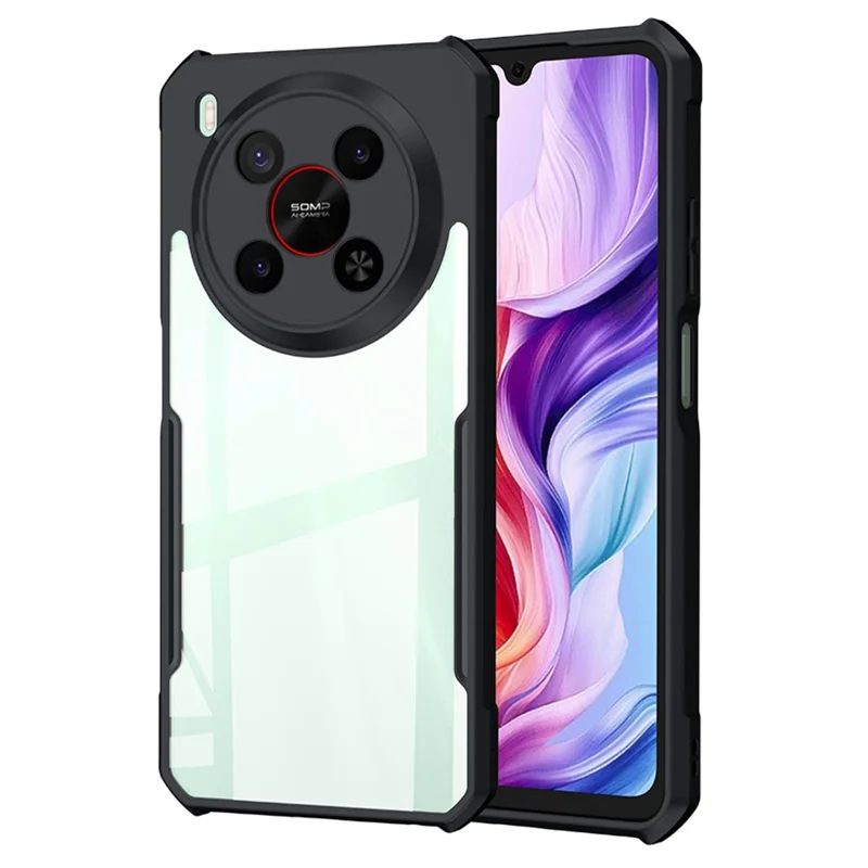 XUNDD Für ZTE Blade V70 Max Hülle Stoßfeste TPU + Acryl Transparente Rückseite Handyhülle