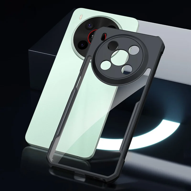 XUNDD Für ZTE Blade V70 Max Hülle Stoßfeste TPU + Acryl Transparente Rückseite Handyhülle