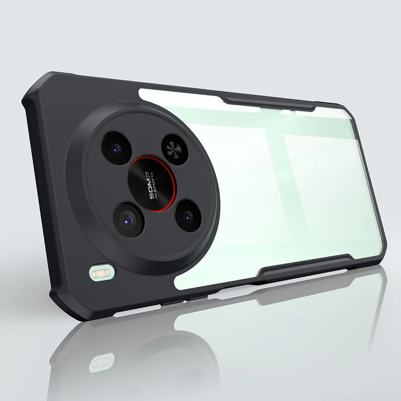 XUNDD Für ZTE Blade V70 Max Hülle Stoßfeste TPU + Acryl Transparente Rückseite Handyhülle
