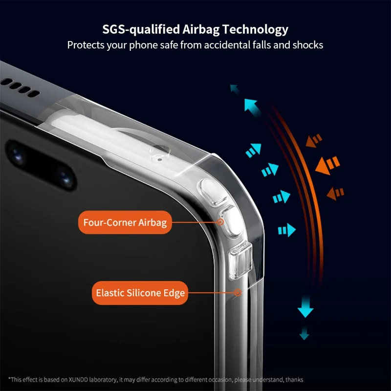 XUNDD Für Huawei nova 14 Ultra 5G Hülle Stoßfeste TPU + Acryl Transparente Rückseite Handyhülle