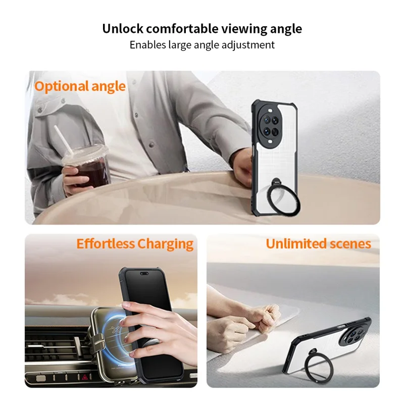 XUNDD Für Huawei nova 14 Ultra 5G Hülle Stoßfeste TPU + Acryl Transparente Rückseite Handyhülle