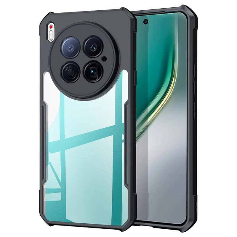XUNDD für TECNO Camon 40 Premier 5G Hülle Stoßfeste TPU + Acryl Transparente Rückseite Handyhülle