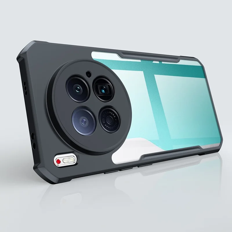XUNDD für TECNO Camon 40 Premier 5G Hülle Stoßfeste TPU + Acryl Transparente Rückseite Handyhülle