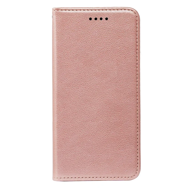For Motorola Edge 60 Pro 5G Case Wallet RFID Blocking Leather Phone Cover Strong Magnetic Closure - Rose Gold