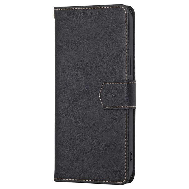 For Xiaomi 12T 5G / Redmi K50 Ultra 5G / 12T Pro 5G Wallet Flip Cover Water Resistant PU Leather RFID Blocking Magnetic Closure Stand Phone Case - Black
