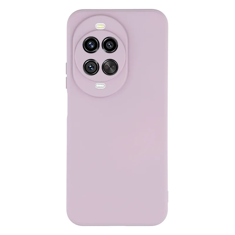 For Huawei nova 14 Pro 5G Case TPU Back Soft Anti-Scratch Fiber Lining Phone Cover - Purple