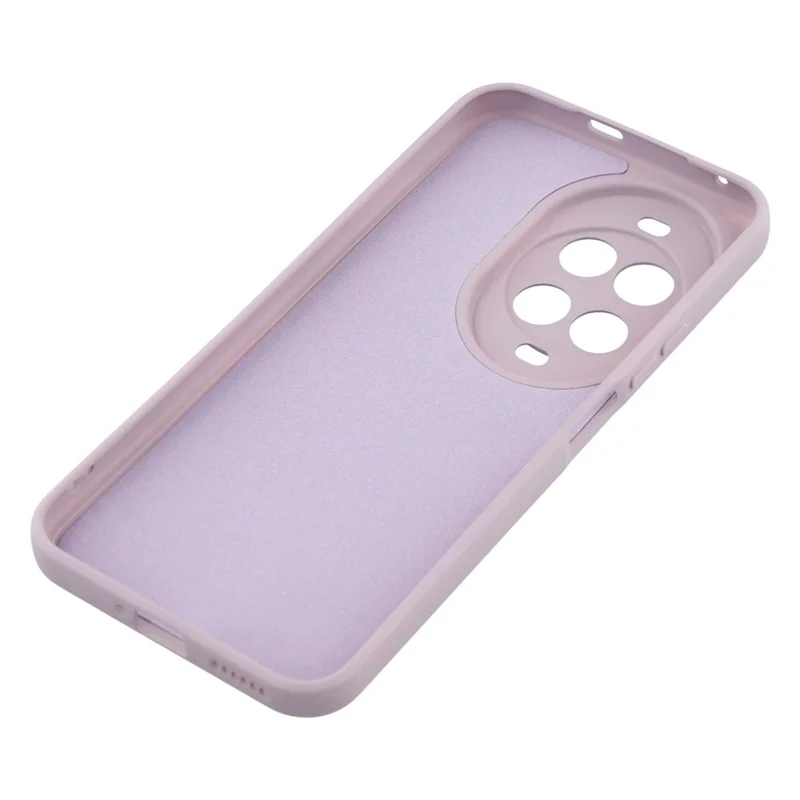 For Huawei nova 14 Pro 5G Case TPU Back Soft Anti-Scratch Fiber Lining Phone Cover - Purple