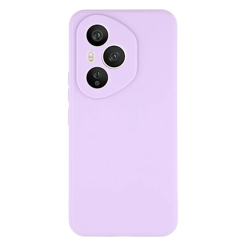 For Honor 400 Pro 5G (Global) Case Precise Cutouts Straight Edge TPU Shockproof Phone Cover - Purple