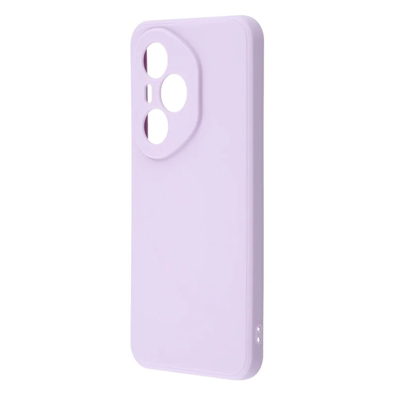 For Honor 400 Pro 5G (Global) Case Precise Cutouts Straight Edge TPU Shockproof Phone Cover - Purple