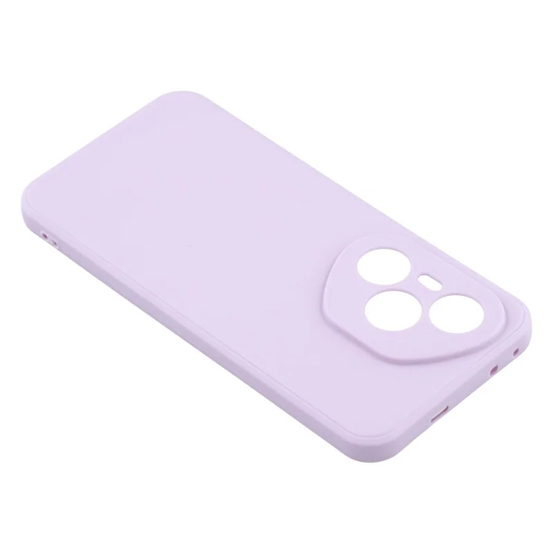 For Honor 400 Pro 5G (Global) Case Precise Cutouts Straight Edge TPU Shockproof Phone Cover - Purple