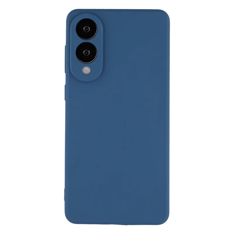 For Samsung Galaxy S25 Edge Case Precise Cutouts Straight Edge TPU Shockproof Phone Cover - Sapphire
