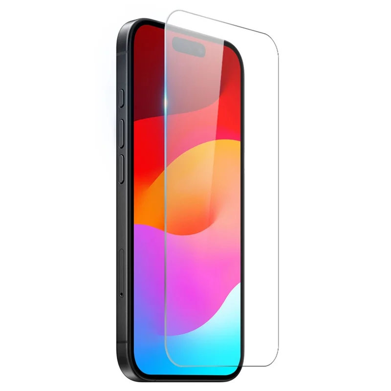 NORTHJO Per iPhone 17 Cover Custodia Morbida in TPU Trasparente con Pellicola Protettiva in Vetro Temperato