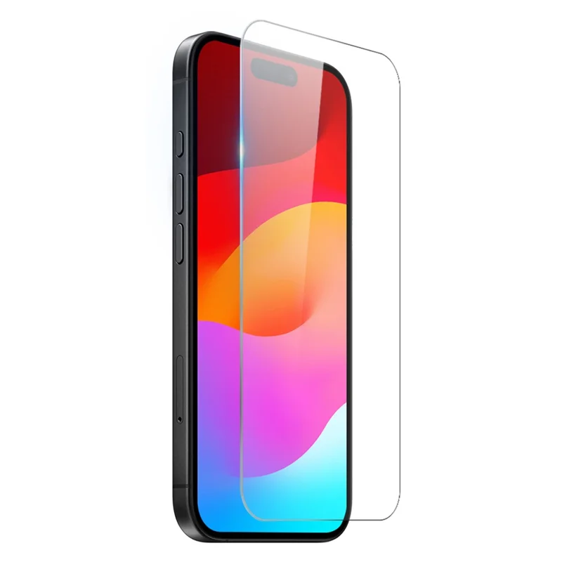 NORTHJO Pour iPhone 17 Étui Antichoc TPU Transparent avec Verre Trempé et Film de Protection d'Objectif