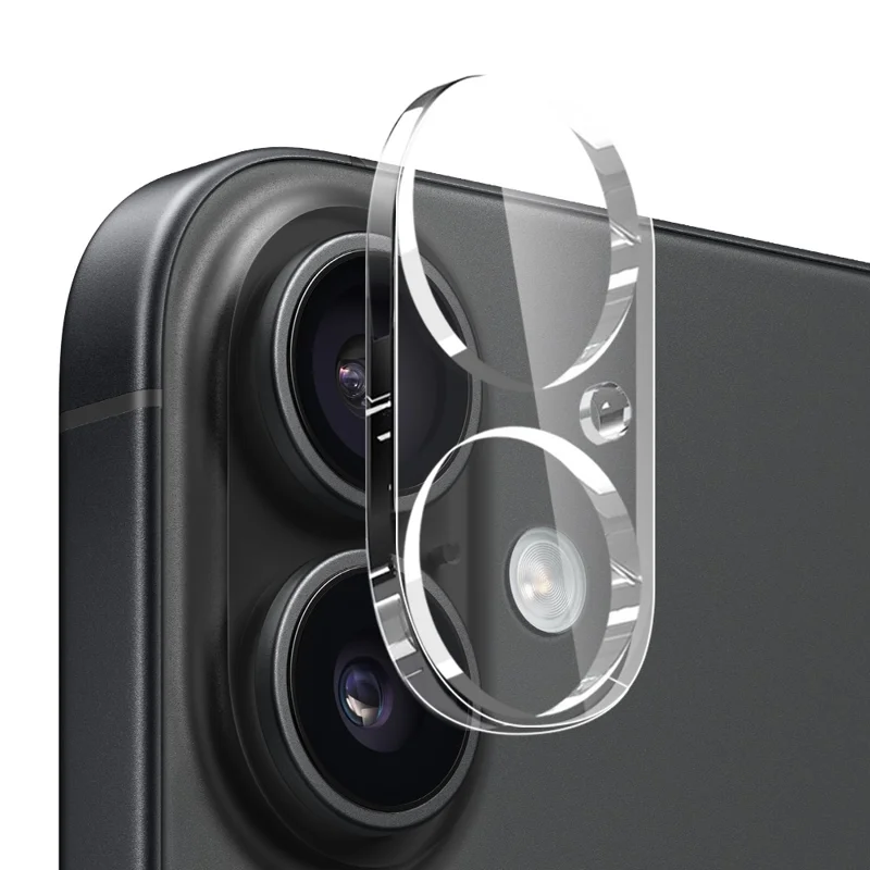 NORTHJO Pour iPhone 17 Étui Antichoc TPU Transparent avec Verre Trempé et Film de Protection d'Objectif