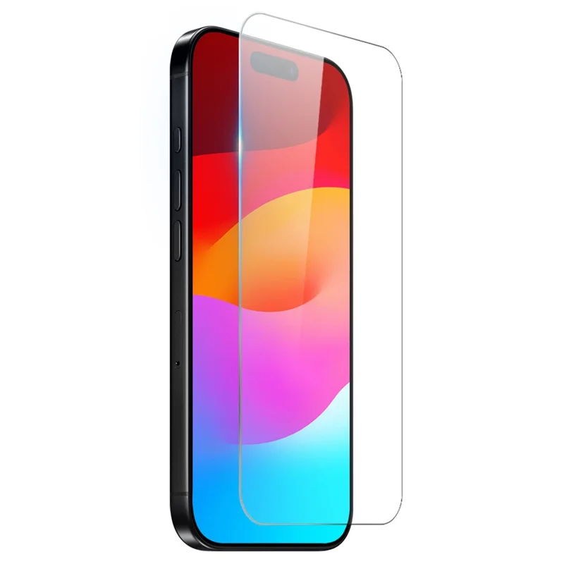 Capa NORTHJO para iPhone 17 Pro: Capa de Celular à Prova de Choque em TPU Transparente com Vidro Temperado e Película para Lente da Câmera