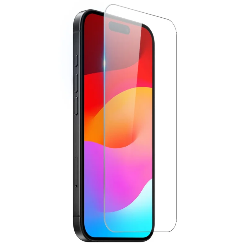 NORTHJO Étui avec Protection Renforcée pour iPhone 17 - Coque Transparente Antichoc avec Verre Trempé