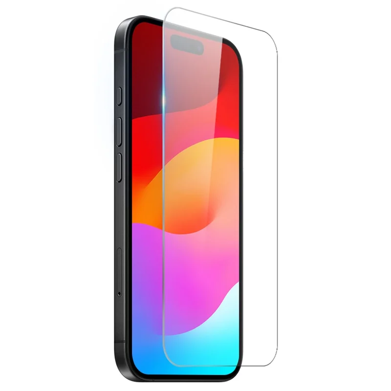 NORTHJO Pour iPhone 17 Étui d'Air Antichoc à Quatre Coins en TPU Transparent avec Verre Trempé
