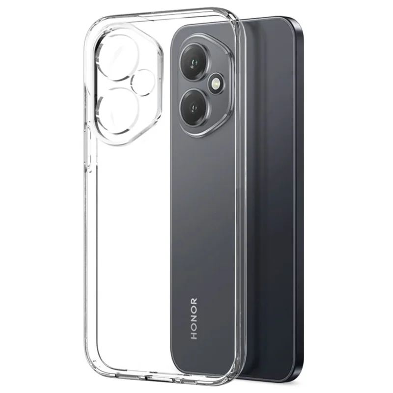 Capa NORTHJO para Honor 400 5G (Global) em TPU Macio Transparente com Protetor de Tela em Vidro Temperado