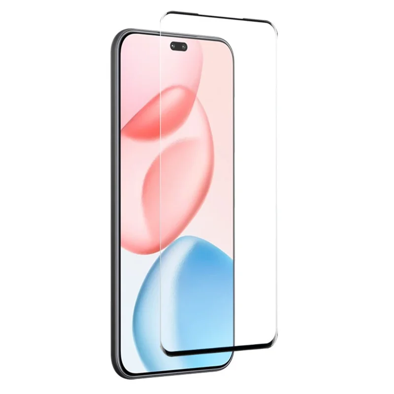 NORTHJO pour Honor 400 Pro 5G (Global) Étui Souple en TPU Transparent avec Protection d'Écran en Verre Trempé