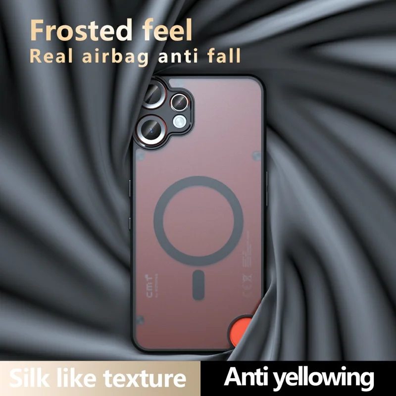 Cover per Nothing CMF Phone 2 Pro Compatibile con MagSafe in TPU+PC Cover Opaca per Smartphone