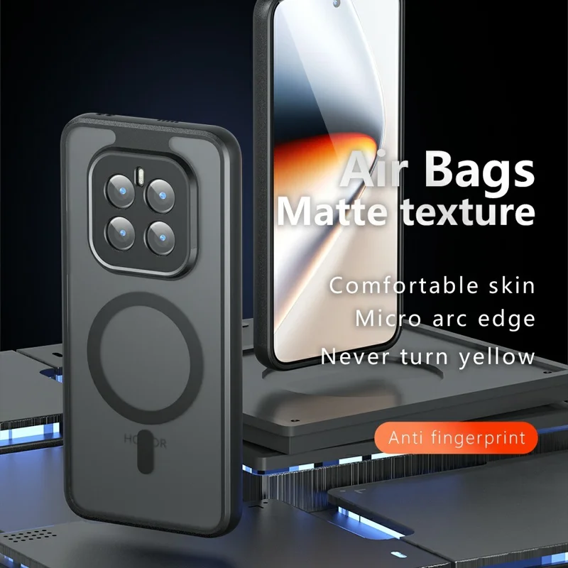 Étui For Honor GT Pro Compatible avec MagSafe TPU+PC Coque de Téléphone Mate