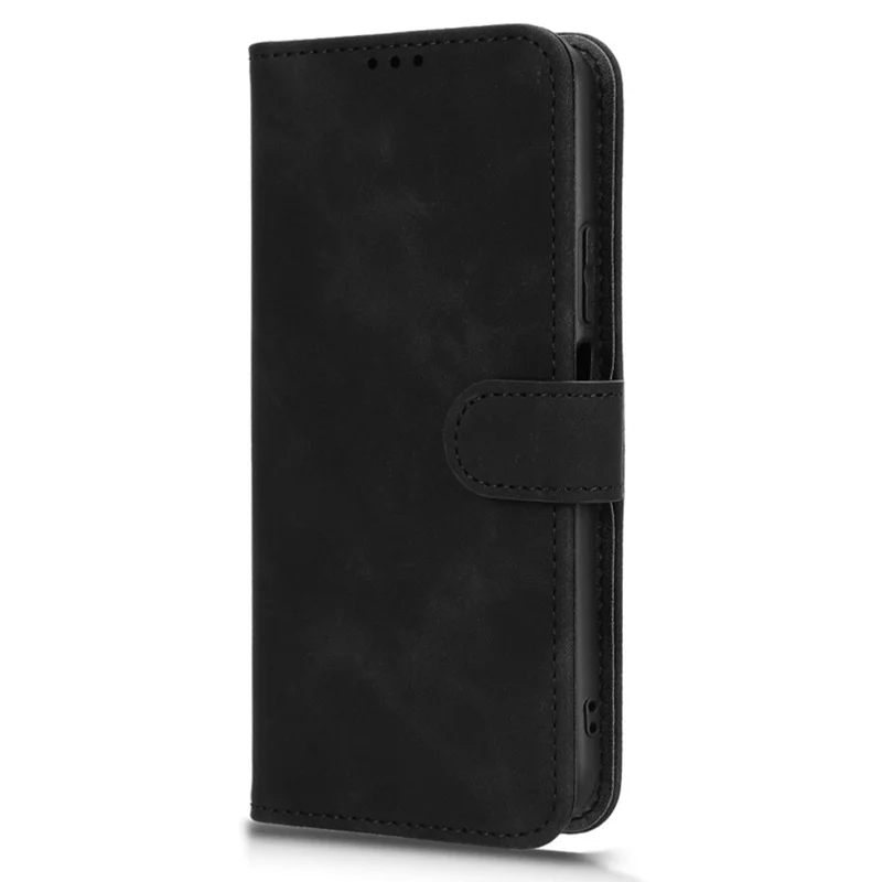 For Huawei nova 14 Pro 5G Leather Case Skin Feel Anti Drop Wallet Flip Phone Cover - Black