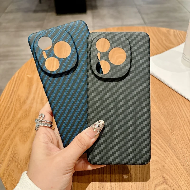 Capa Dura de Fibra de Carbono à Prova de Quedas para Telefone For Honor Power 5G - Preta