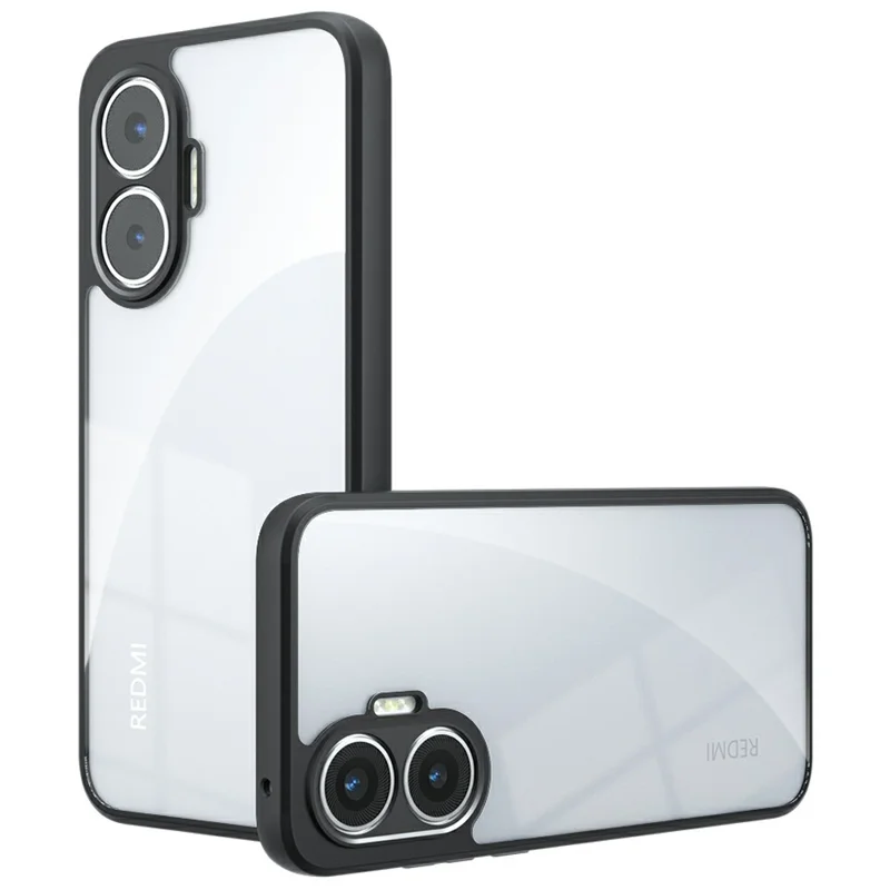 For Xiaomi Redmi Turbo 4 Pro 5G / Poco F7 5G Case TPU + PC Shockproof Clear Phone Cover