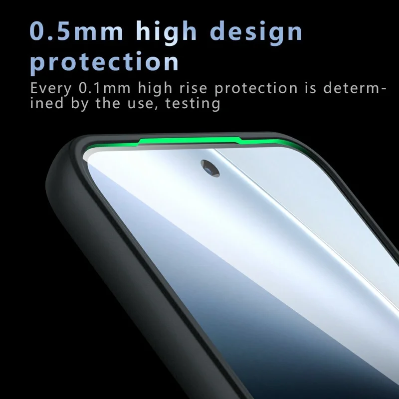 Cover For Honor GT Pro Custodia TPU + PC Antiurto Trasparente per Smartphone