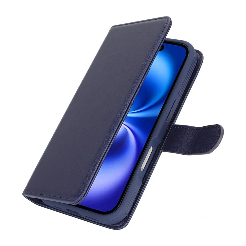 For iPhone 16 Wallet Case Compatible with MagSafe Anti-Drop Detachable PU Leather Phone Cover
