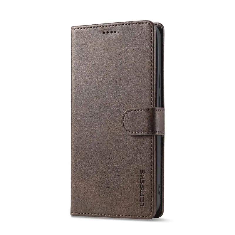 LC.IMEEKE For Google Pixel 10 Pro  /  Pixel 10 Case Calf Texture PU Leather Stand Wallet Phone Cover - Brown
