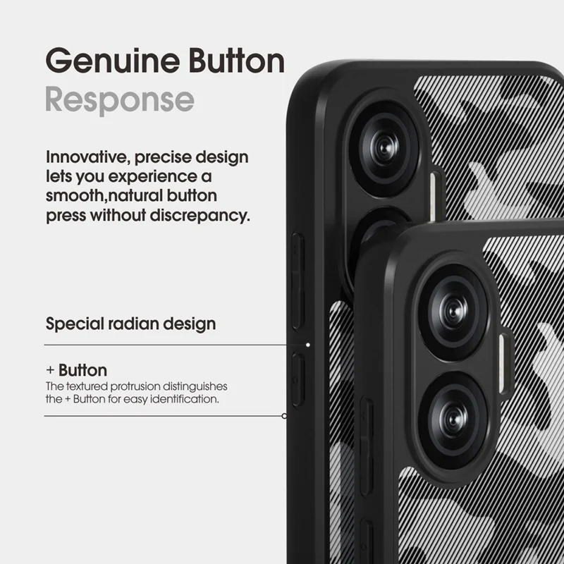 Étui IBMRS pour Xiaomi Redmi Turbo 4 Pro 5G / Poco F7 5G - Cadre TPU Souple, Dos PC Rigide, Protection Antichoc - Transparent Noir