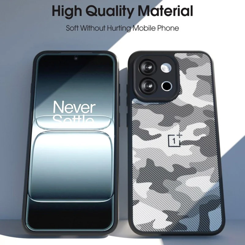 Capa IBMRS para OnePlus 13T 5G - Moldura de TPU Macio, Tampa Traseira Rígida de PC, Antichoque - Camuflagem Artística