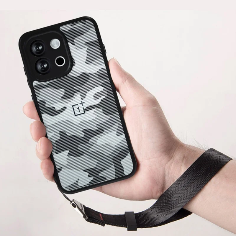 Capa IBMRS para OnePlus 13T 5G - Moldura de TPU Macio, Tampa Traseira Rígida de PC, Antichoque - Camuflagem Artística