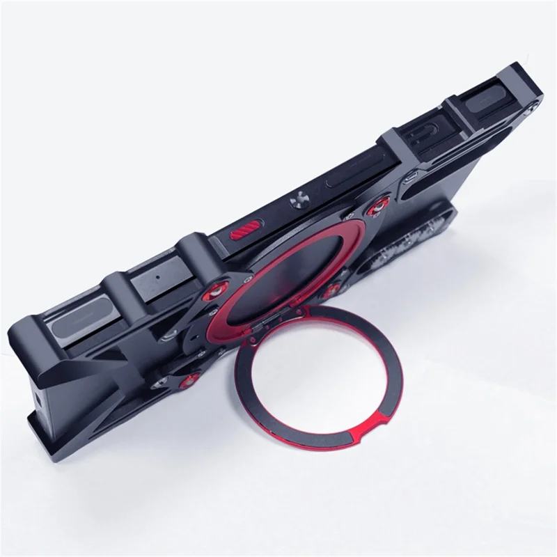 Capa de Proteção com Bumper para Xiaomi 14T / 14T Pro / Poco F7 Pro 5G / F7 Ultra 5G / X6 Pro 5G / X7 Pro 5G / Redmi Turbo 3 5G / K80 5G / K80 Pro 5G, Capa Magnética para Celular - Preto