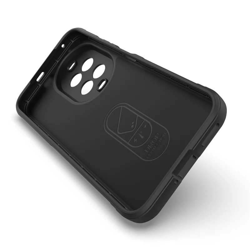 Para Huawei nova 14 Ultra 5G Funda Anti-Caída Suave TPU Resistente Cubierta Trasera de Teléfono - Negro