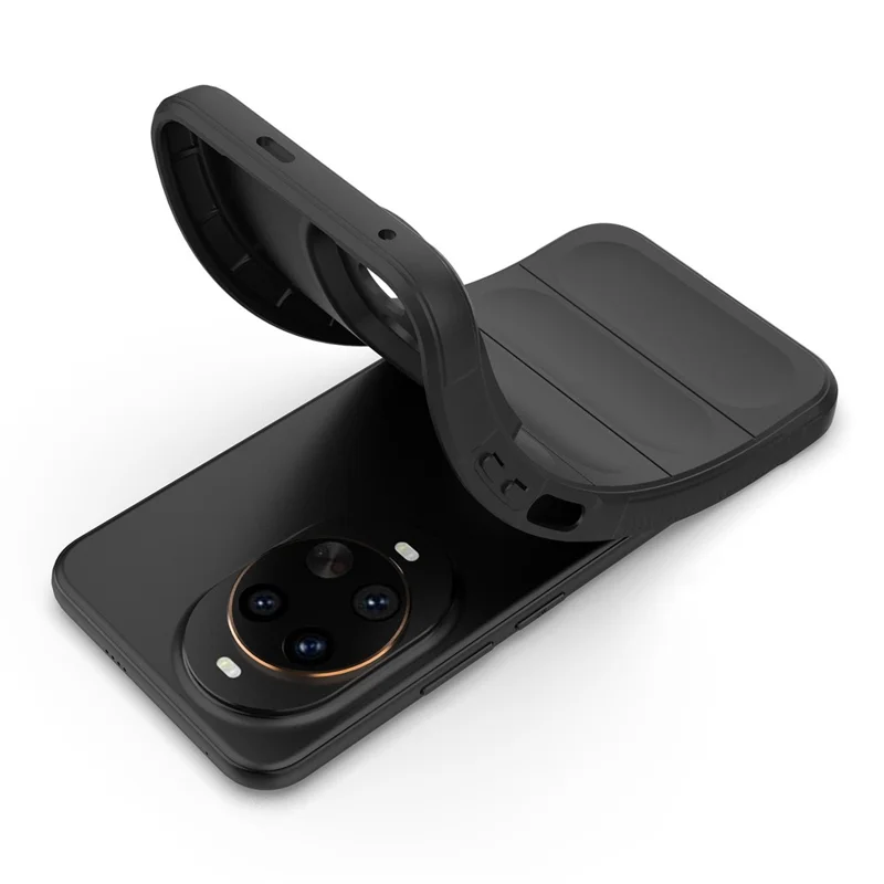 Para Huawei nova 14 Ultra 5G Funda Anti-Caída Suave TPU Resistente Cubierta Trasera de Teléfono - Negro