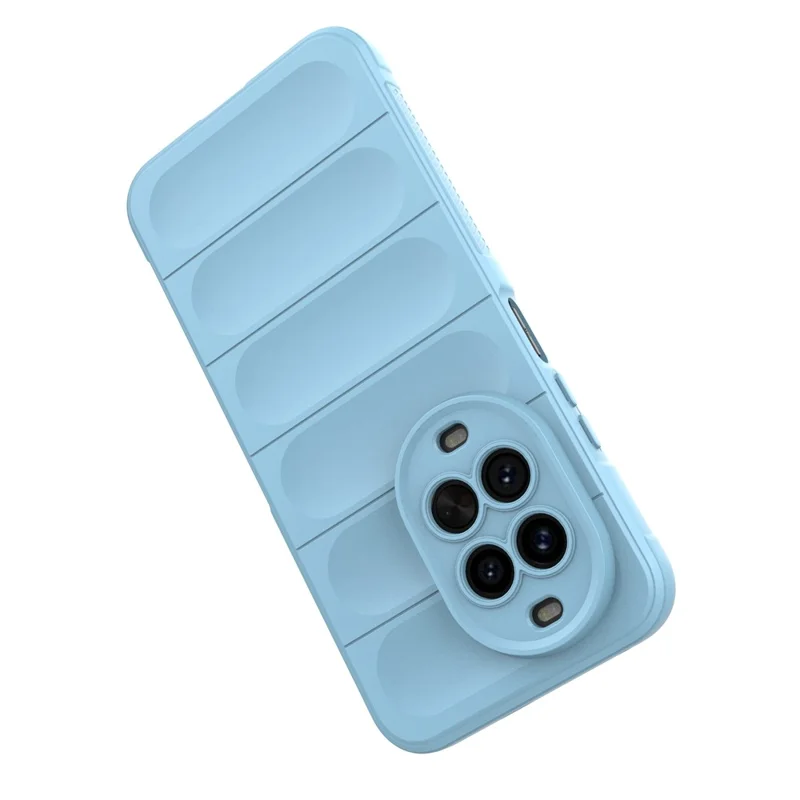Für Huawei nova 14 Ultra 5G Hülle Stoßfest Weiches TPU Robustes Handyhülle Rückseite - Babyblau