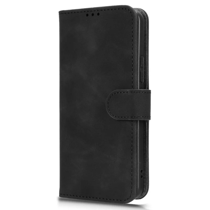 Pour Xiaomi Civi 5 Pro 5G Étui en Cuir Effet Peau Antidérapant Portefeuille Étui Rabattable pour Téléphone - Noir