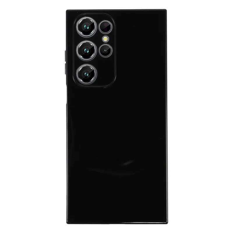 For Oukitel C61 Pro Case Soft TPU Drop Protection Phone Cover - Black