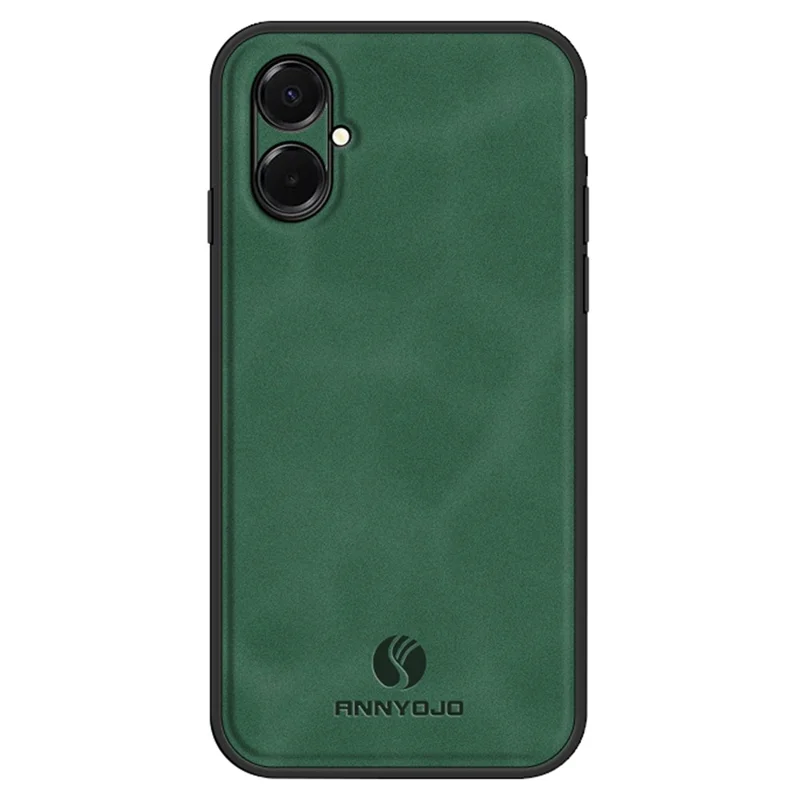 ANNYOJO For Samsung Galaxy A07 4G Case PU Leather + PC + TPU Anti Drop Phone Back Cover - Green